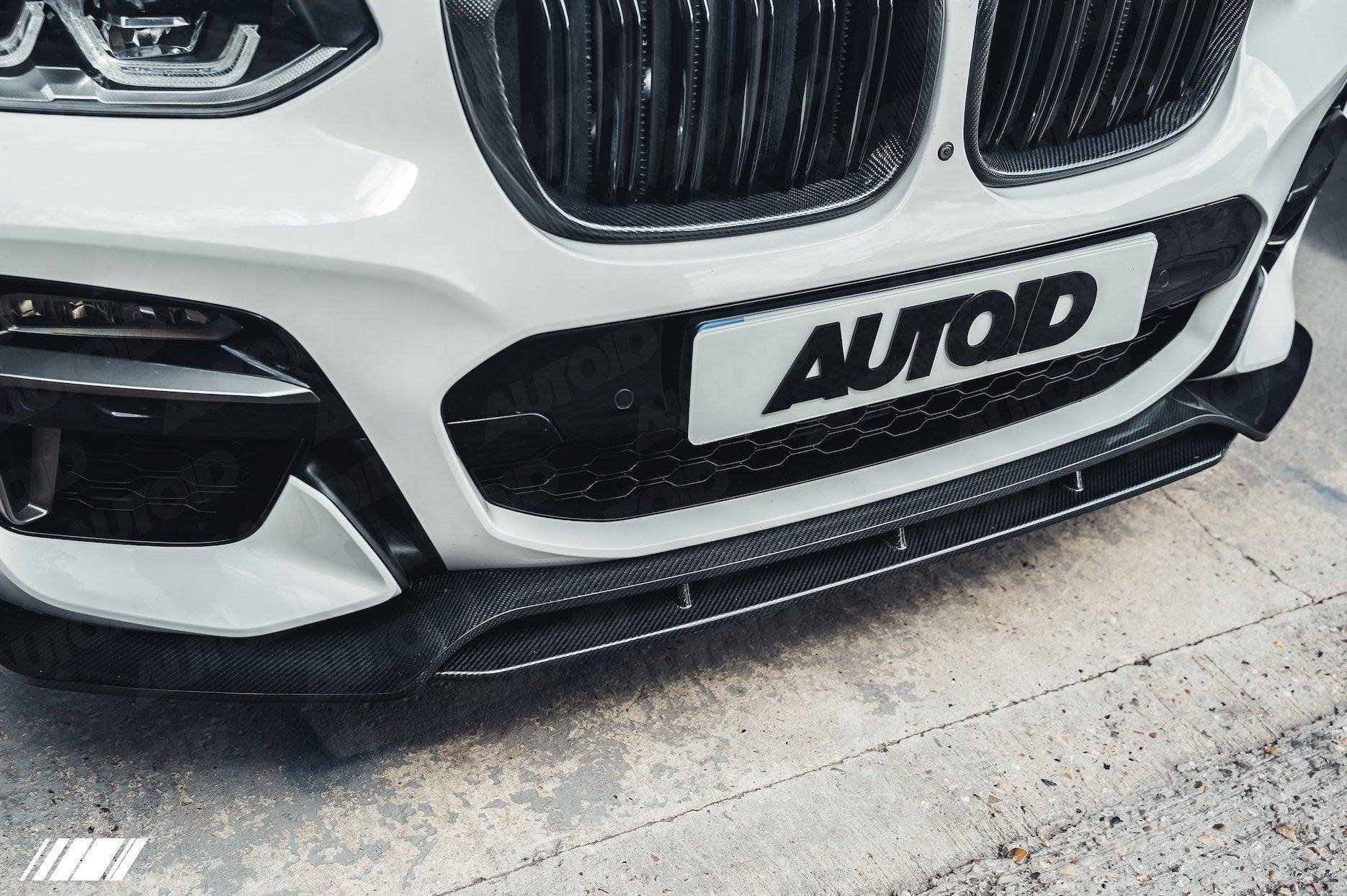 BMW X3 G01 & X4 G02 Pre-LCI Carbon Fibre Competition Front Splitter by FORM (2017-2021) FORM Industries