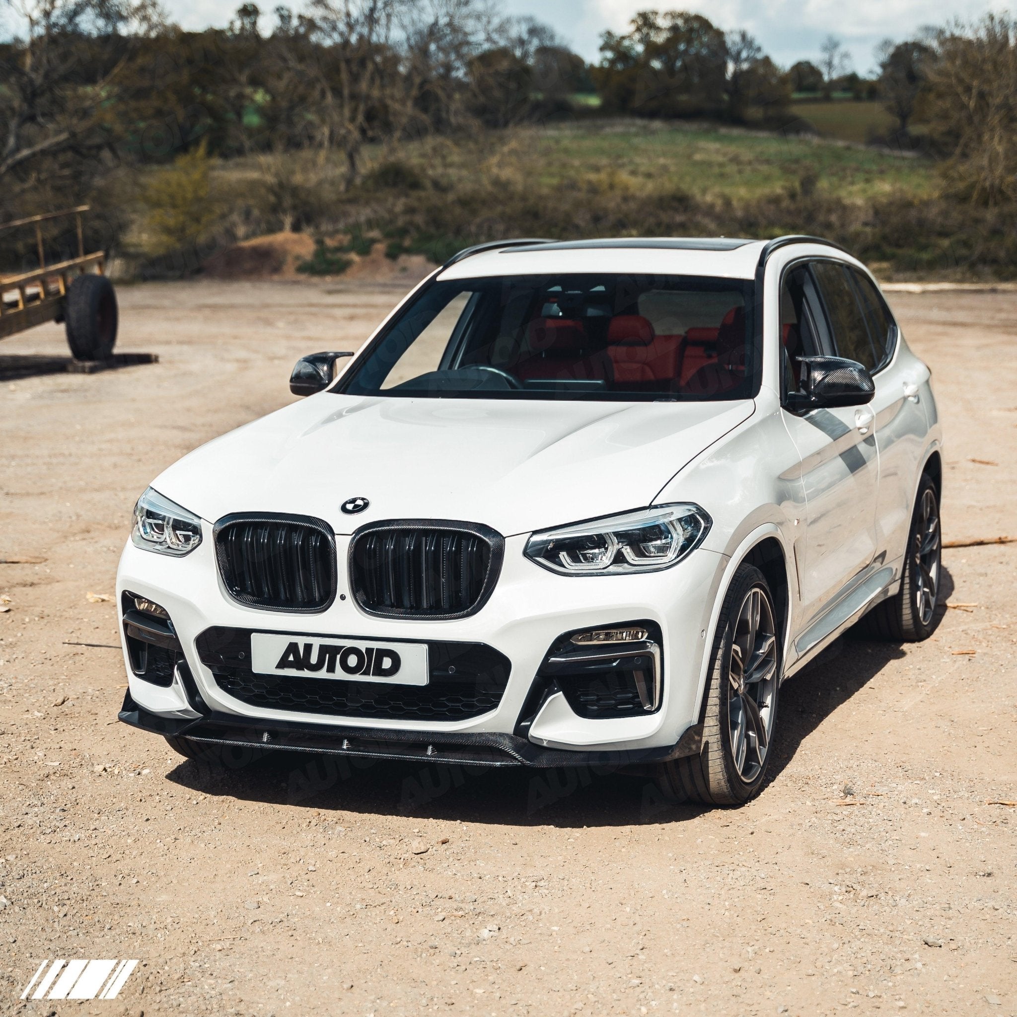 BMW X3 G01 & X4 G02 Pre-LCI Carbon Fibre Competition Front Splitter by FORM (2017-2021) FORM Industries