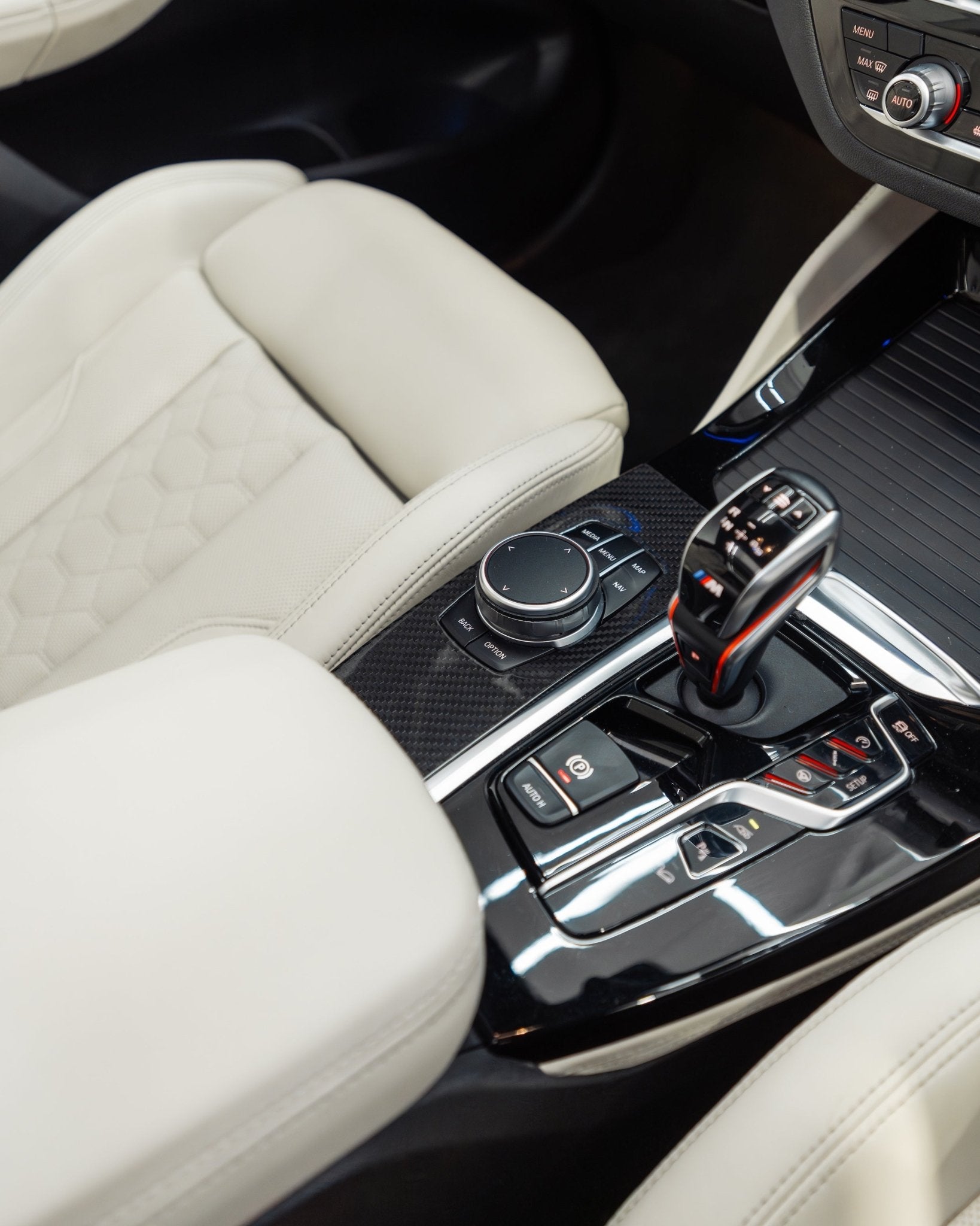 BMW X3M F97 & X4M F97 Carbon Fibre Interior Trim Overlay Set by FORM (2019+) FORM Industries