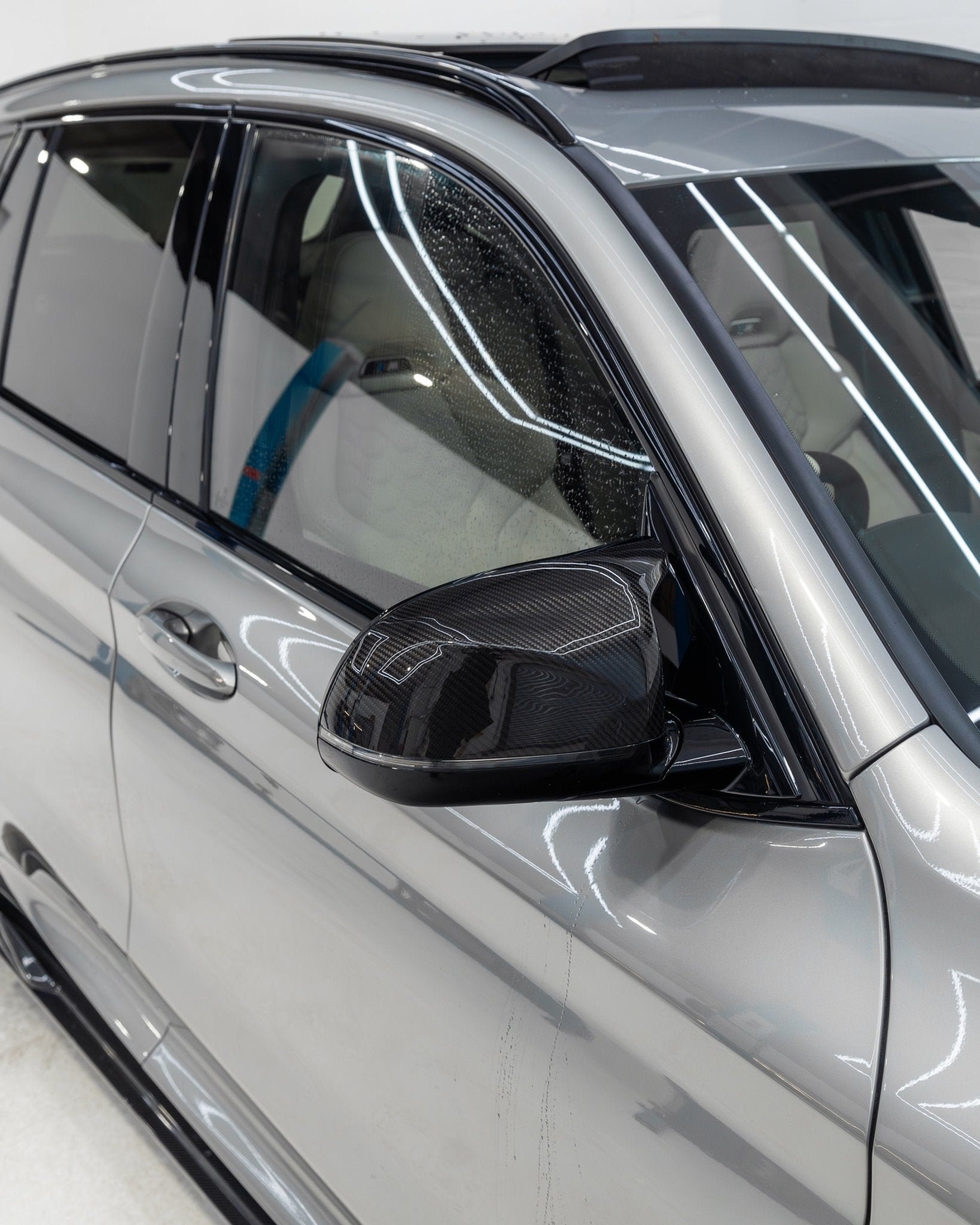 BMW X3M F97, X4M F98, X5M F95 & X6M F96 Pre-preg Carbon Fibre Mirror Covers by FORM (2019+) FORM Industries