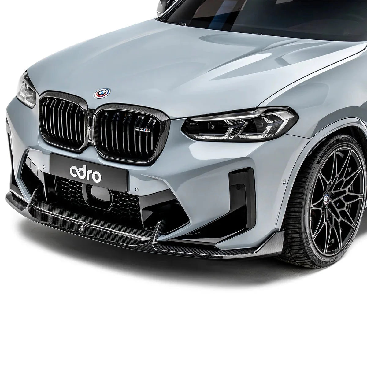 BMW X3M LCI F97 Pre-Preg Carbon Fibre Front Splitter by Adro (2022+)