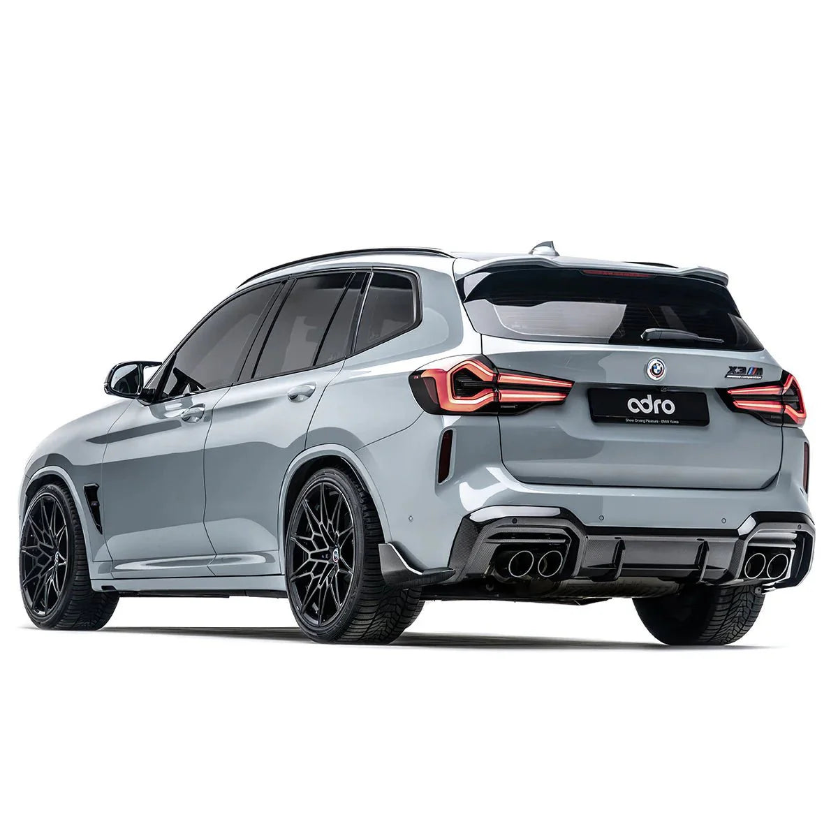 BMW X3M LCI F97 Pre-Preg Carbon Fibre Rear Diffuser by Adro (2022+)