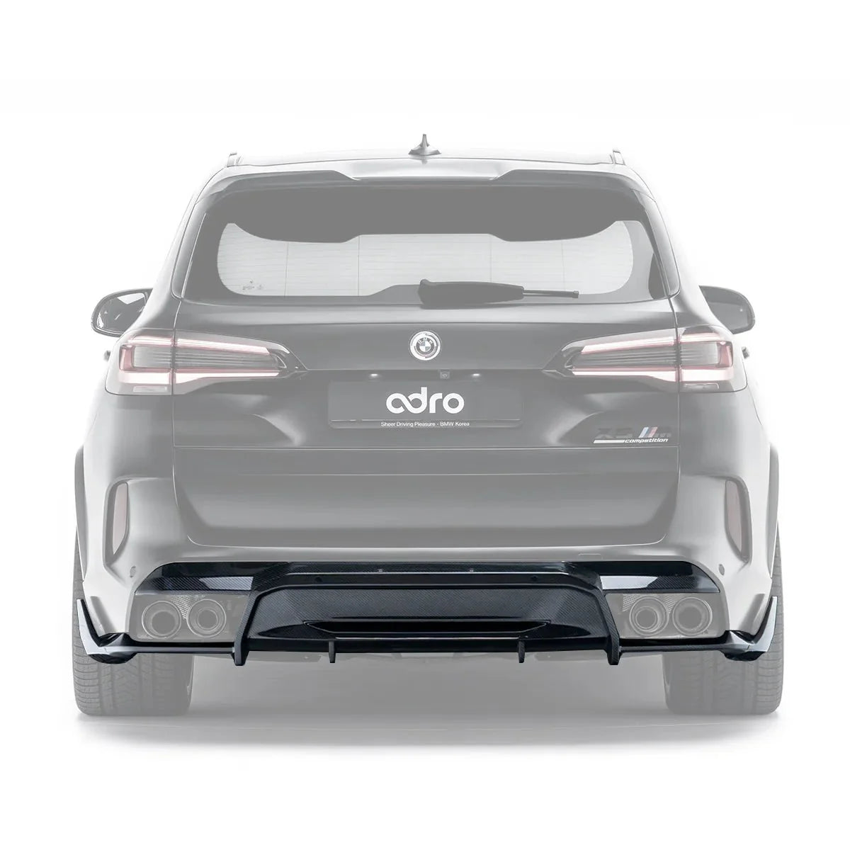 BMW X5M F95 Pre-Preg Carbon Fibre Rear Diffuser by Adro (2020+)