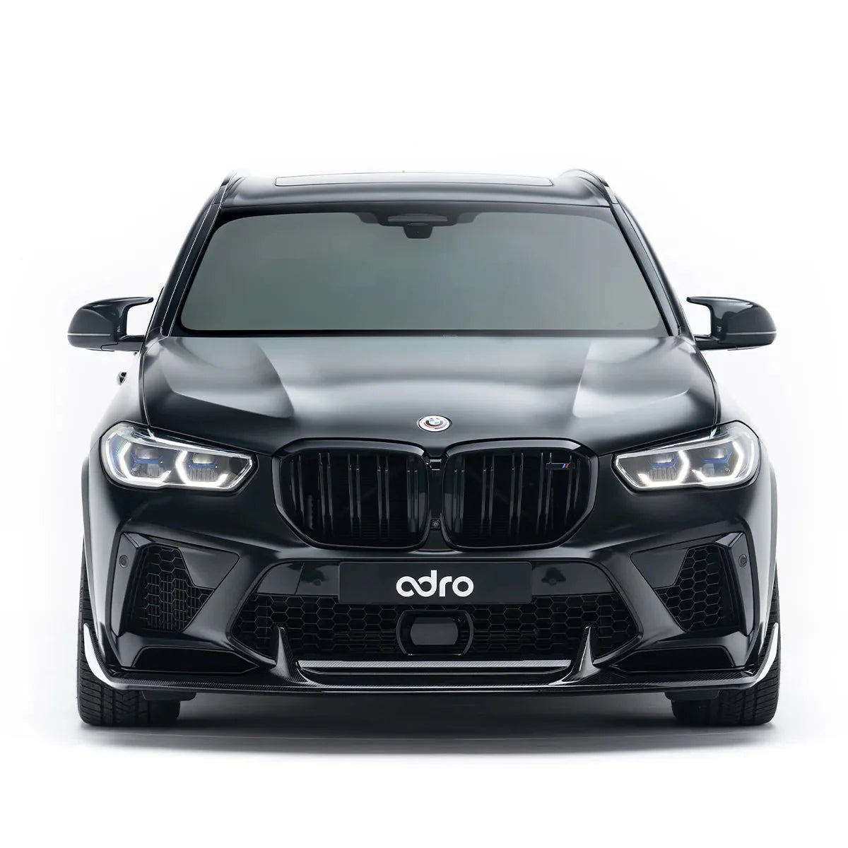 BMW X5M Pre-LCI F95 Pre-Preg Carbon Fibre Front Splitter by Adro (2020-2023)