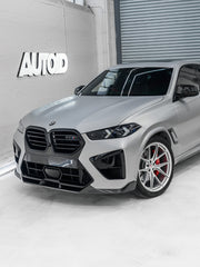 BMW X6M F96 LCI Pre-Preg Carbon Fibre Front Splitter by FORM (2023+) FORM Industries
