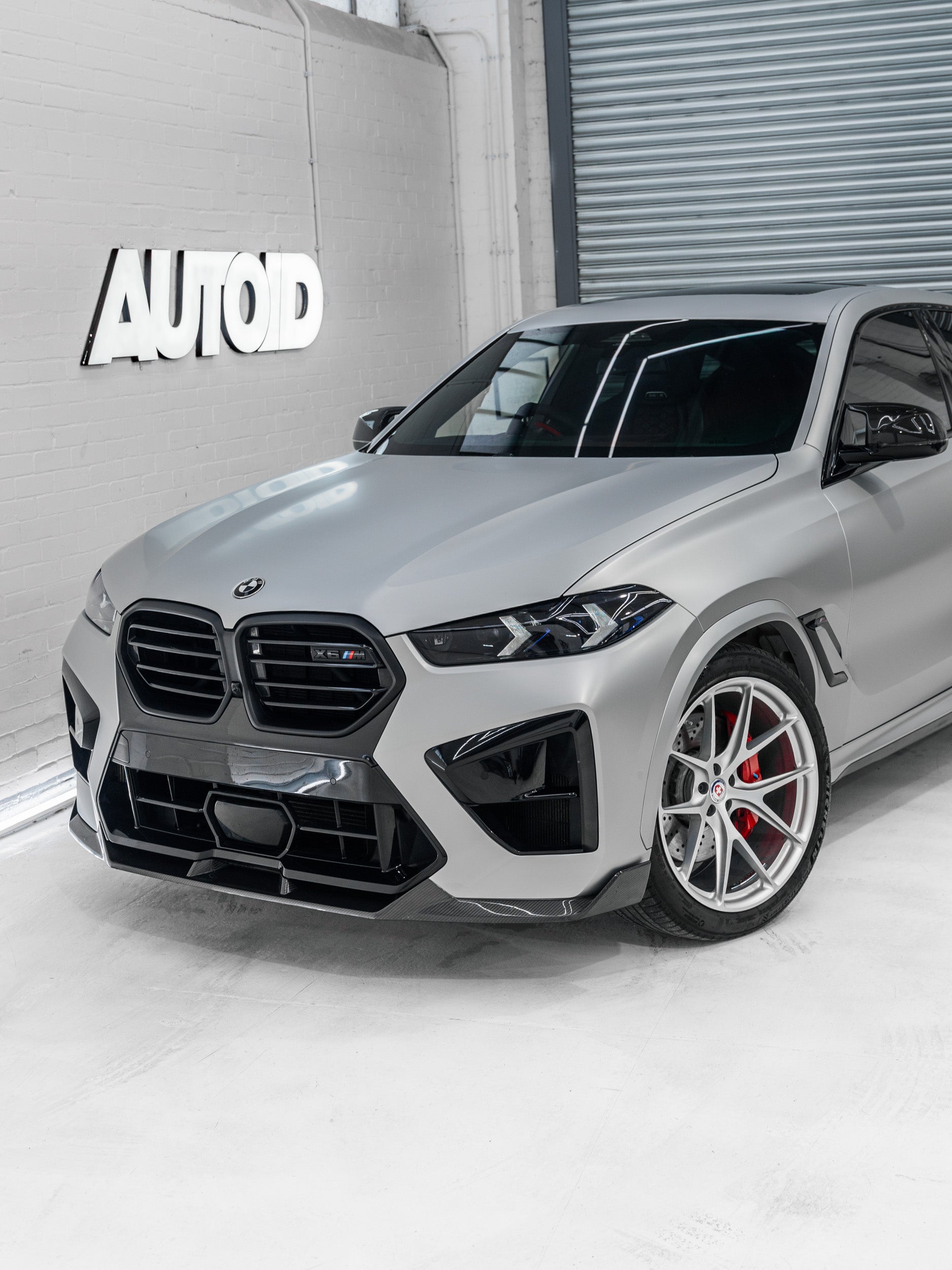 BMW X6M F96 LCI Pre-Preg Carbon Fibre Front Splitter by FORM (2023+) FORM Industries