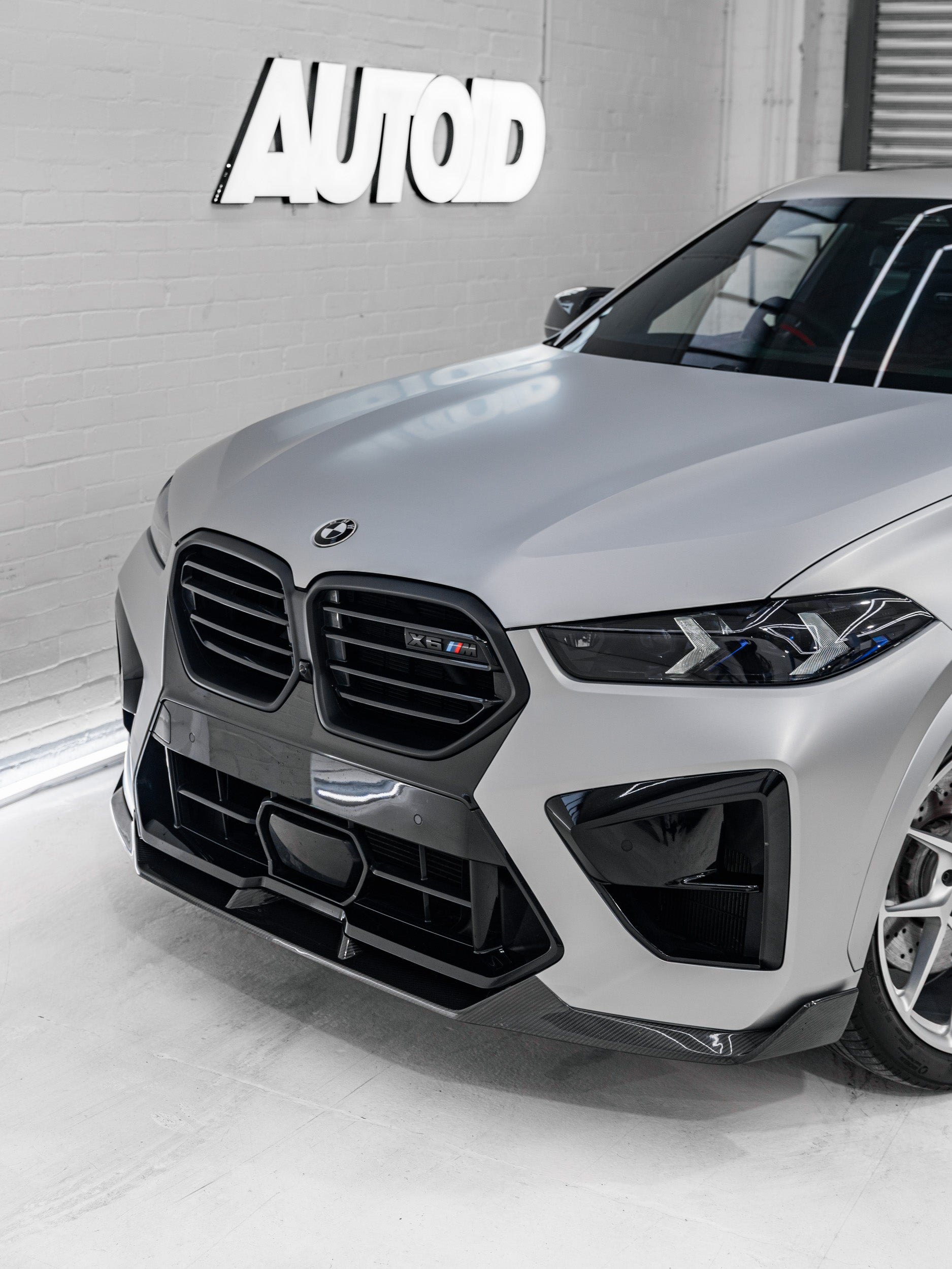 BMW X6M F96 LCI Pre-Preg Carbon Fibre Front Splitter by FORM (2023+) FORM Industries