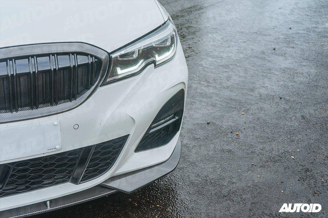 BMW 3 Series M Sport G20 G21 Pre-LCI Carbon Fibre Competition Front Splitter by FORM (2018-2022) FORM Industries