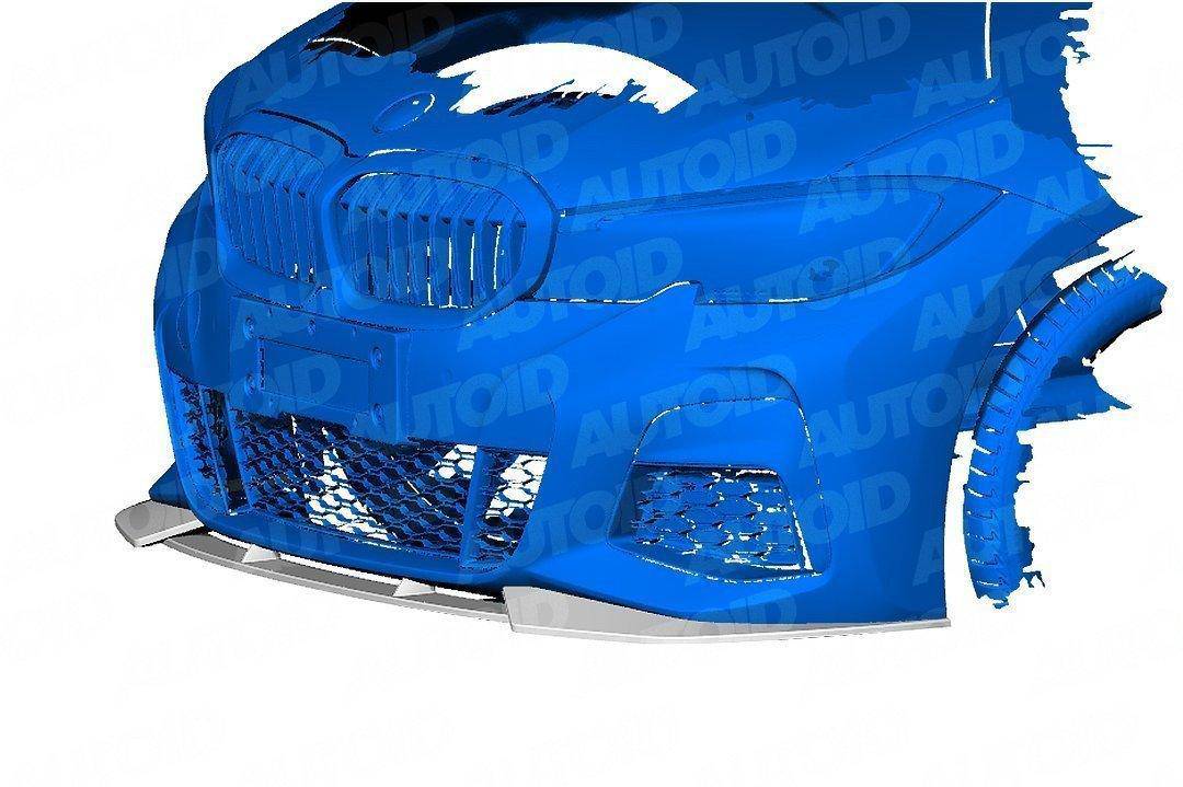 BMW 3 Series M Sport G20 G21 Pre-LCI Carbon Fibre Competition Front Splitter by FORM (2018-2022) FORM Industries