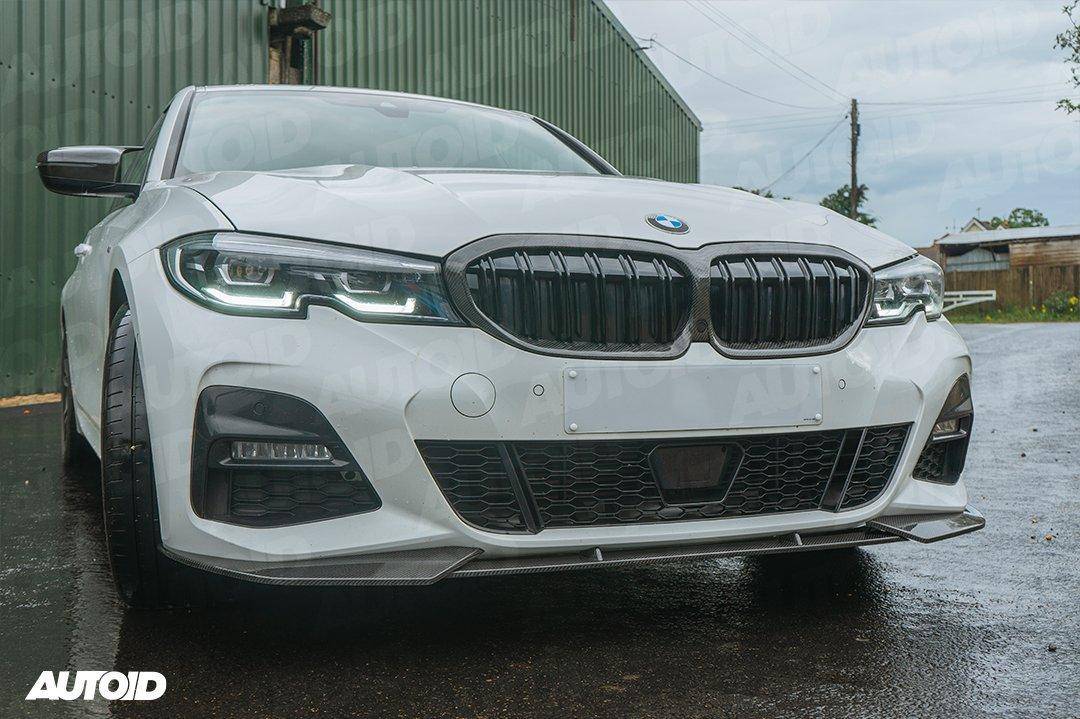 BMW 3 Series M Sport G20 G21 Pre-LCI Carbon Fibre Competition Front Splitter by FORM (2018-2022) FORM Industries