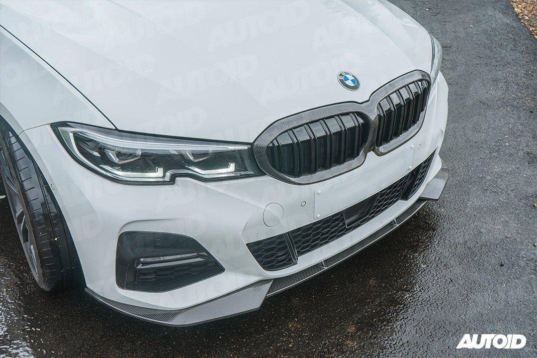 BMW 3 Series M Sport G20 G21 Pre-LCI Carbon Fibre Competition Front Splitter by FORM (2018-2022) FORM Industries