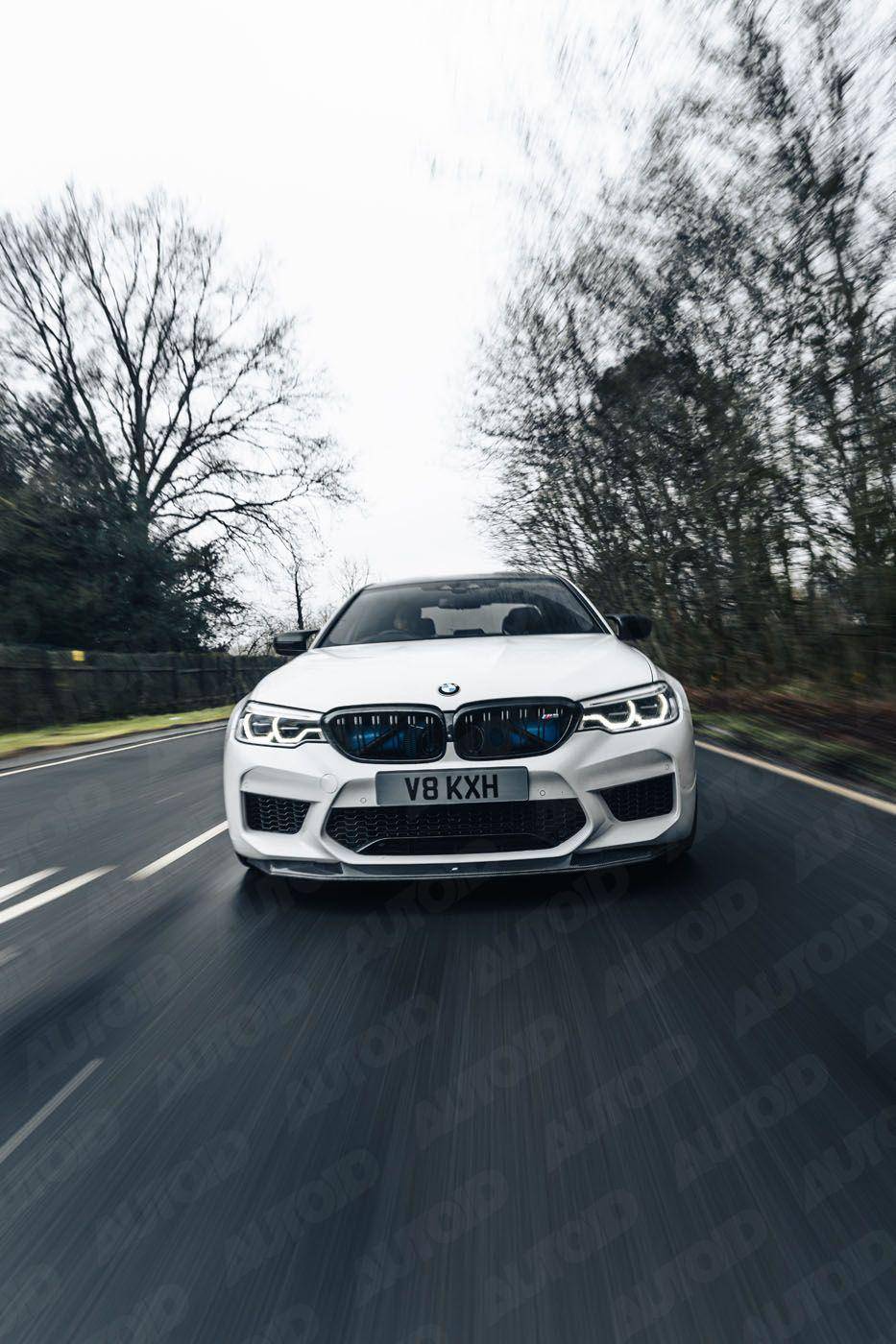 Carbon Fibre Competition Front Splitter for BMW M5 by FORM (2017-2020, F90) FORM Industries