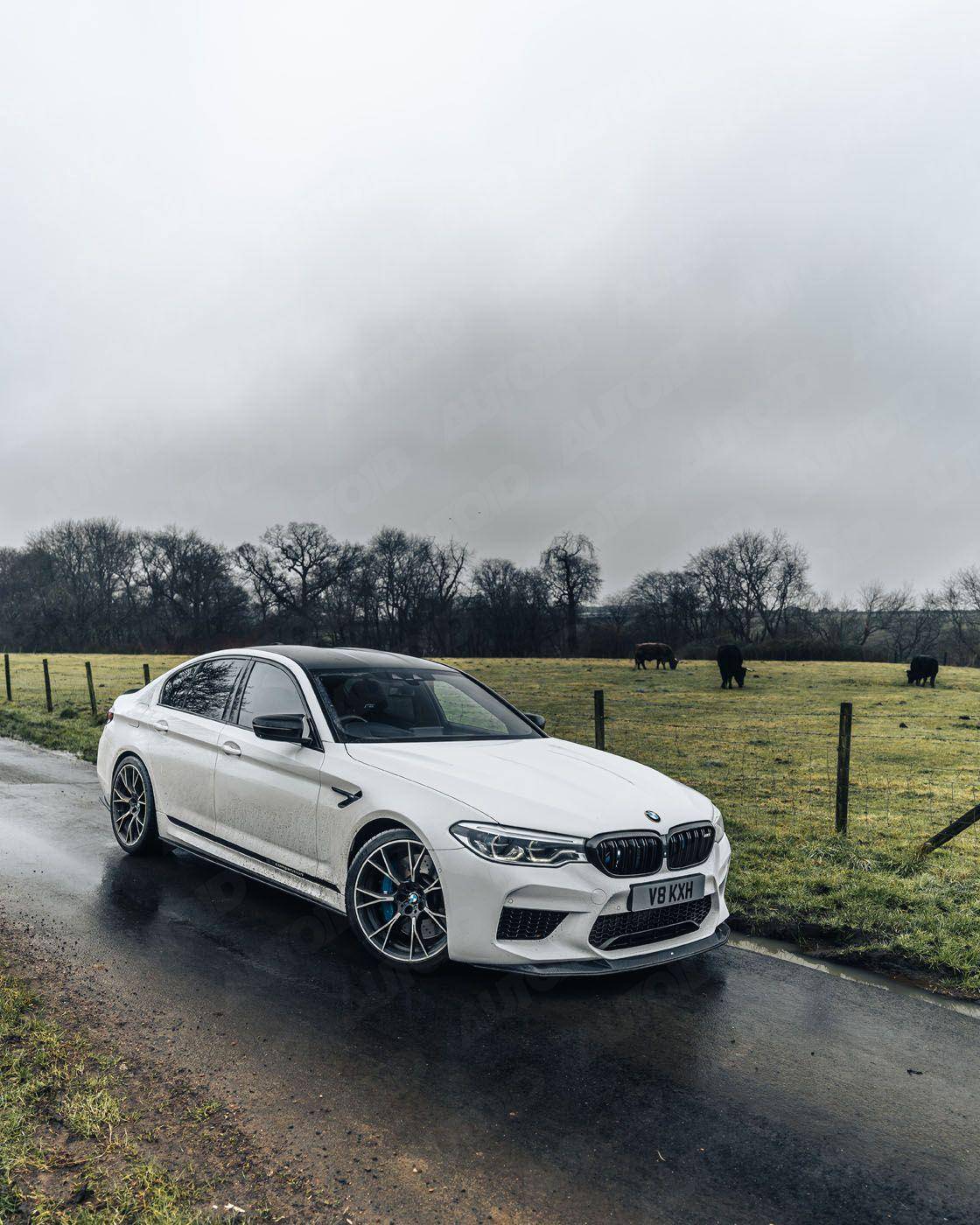 Carbon Fibre Competition Front Splitter for BMW M5 by FORM (2017-2020, F90) FORM Industries