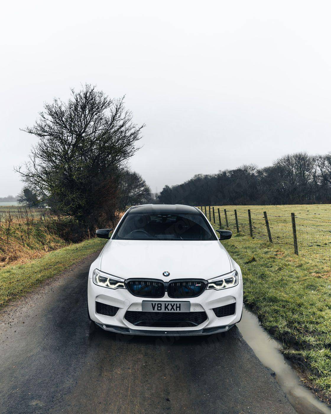 Carbon Fibre Competition Front Splitter for BMW M5 by FORM (2017-2020, F90) FORM Industries