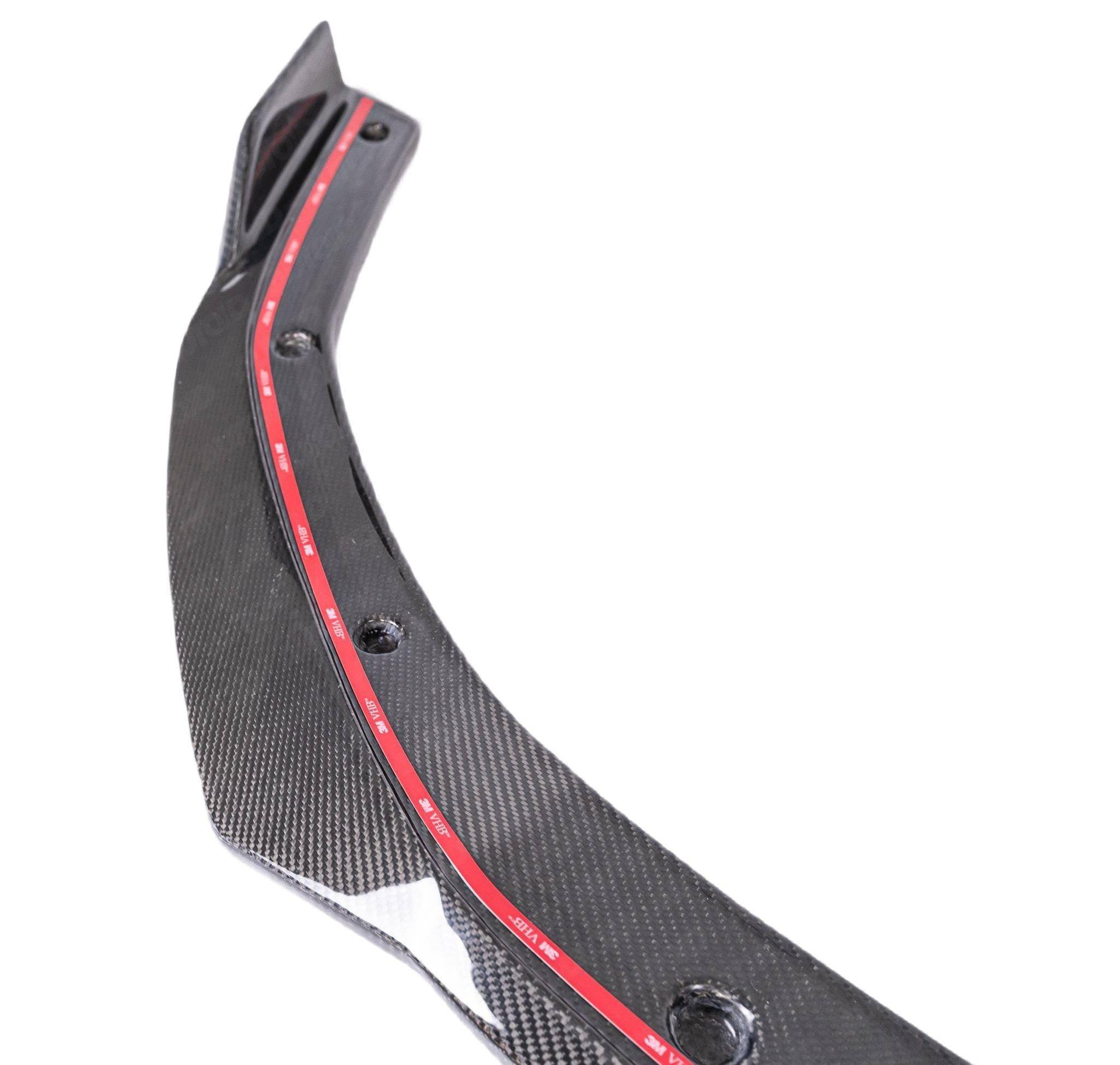Carbon Fibre Competition Front Splitter for VW Golf R Line & GTI by FORM (2019+, Mk8) FORM Industries