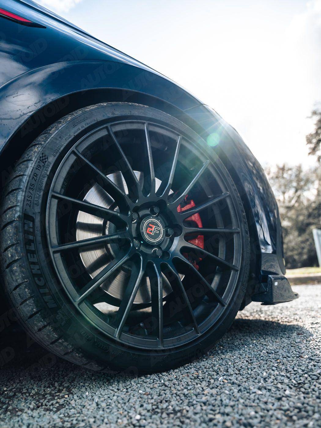Carbon Fibre Competition Front Splitter for VW Golf R Line & GTI by FORM (2019+, Mk8) FORM Industries
