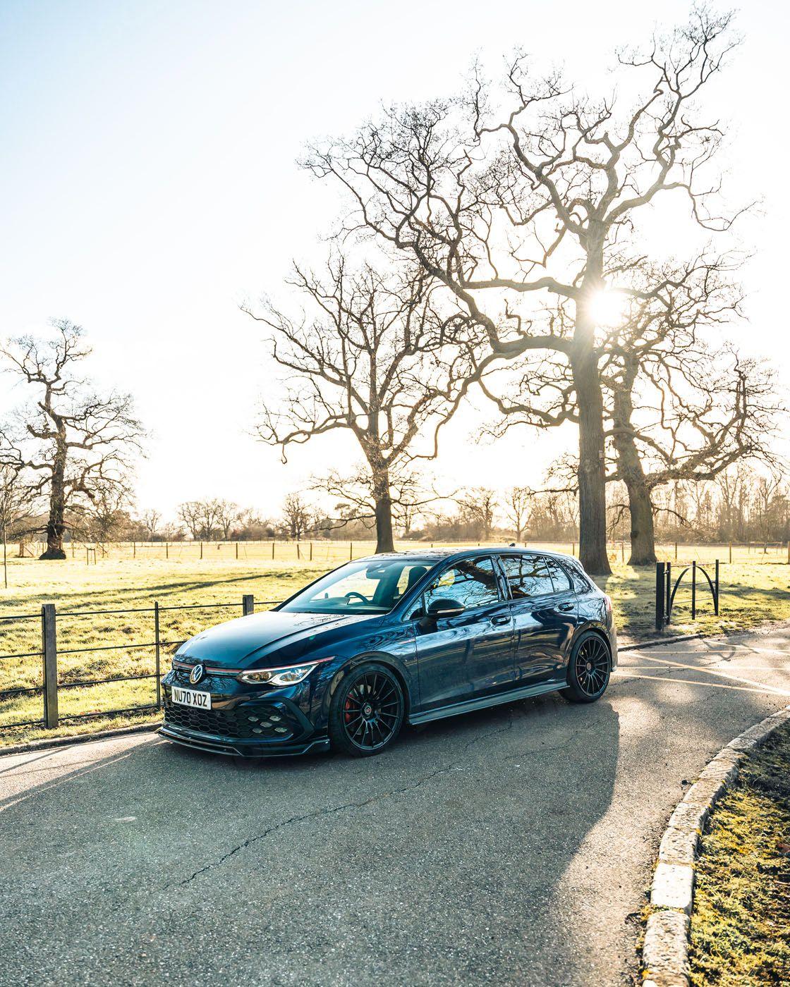Carbon Fibre Competition Front Splitter for VW Golf R Line & GTI by FORM (2019+, Mk8) FORM Industries