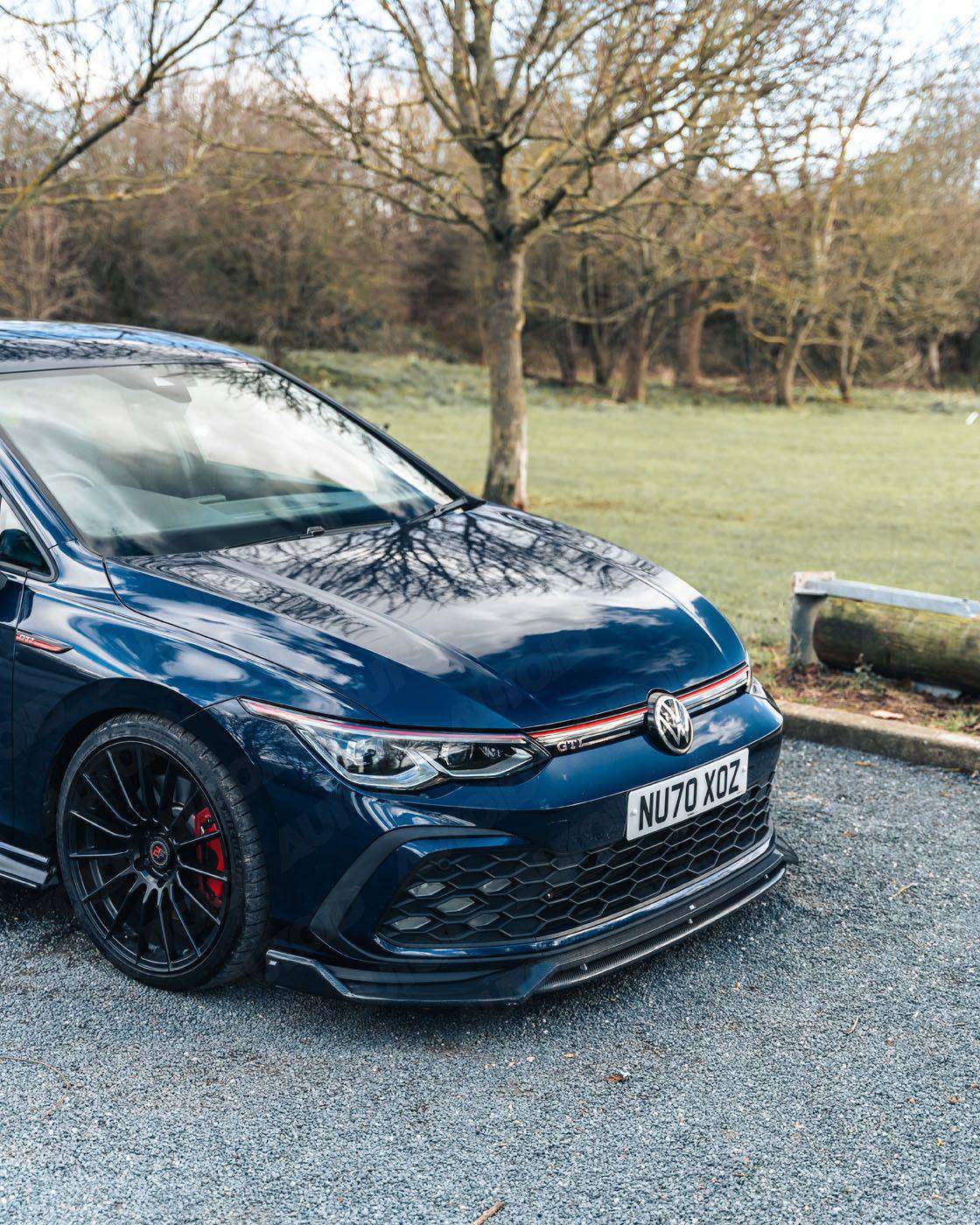 Carbon Fibre Competition Front Splitter for VW Golf R Line & GTI by FORM (2019+, Mk8) FORM Industries