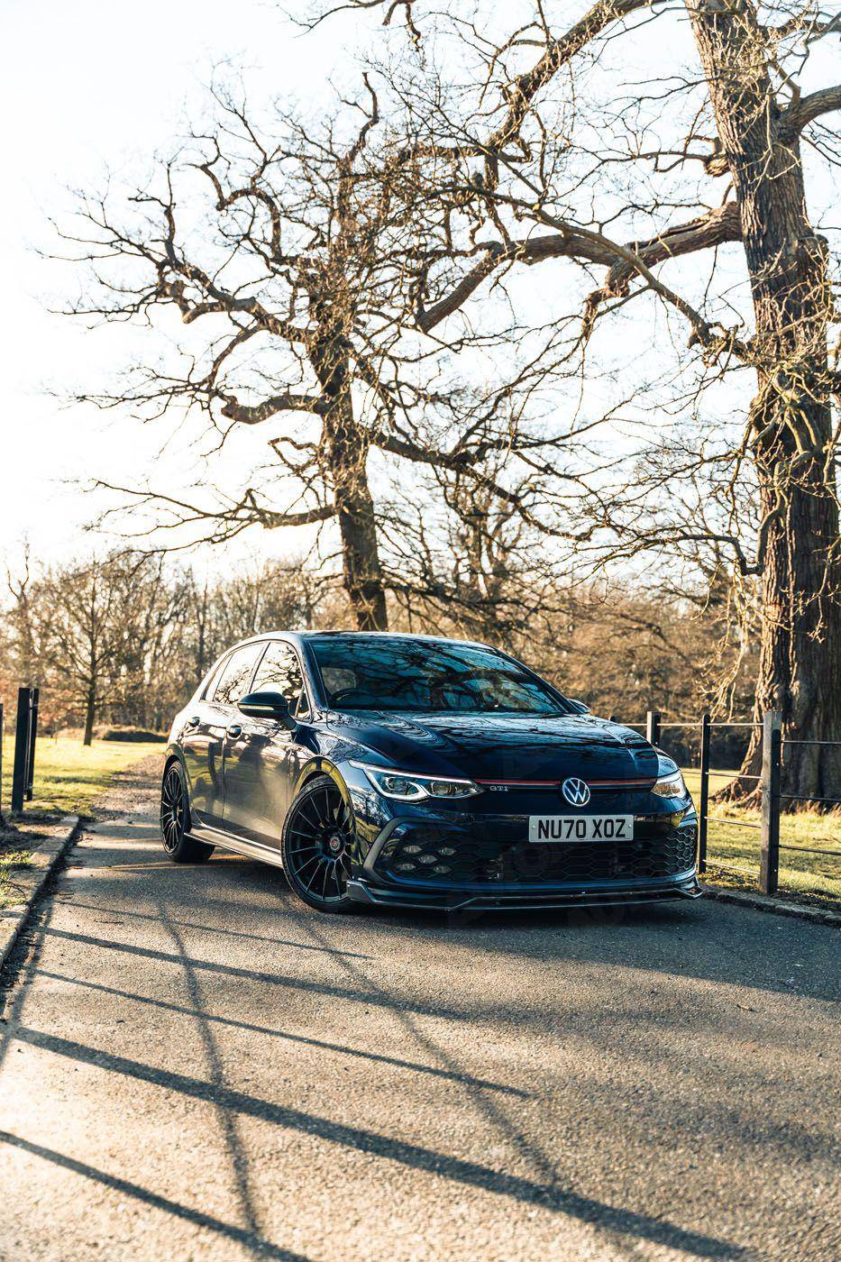 Carbon Fibre Competition Front Splitter for VW Golf R Line & GTI by FORM (2019+, Mk8) FORM Industries