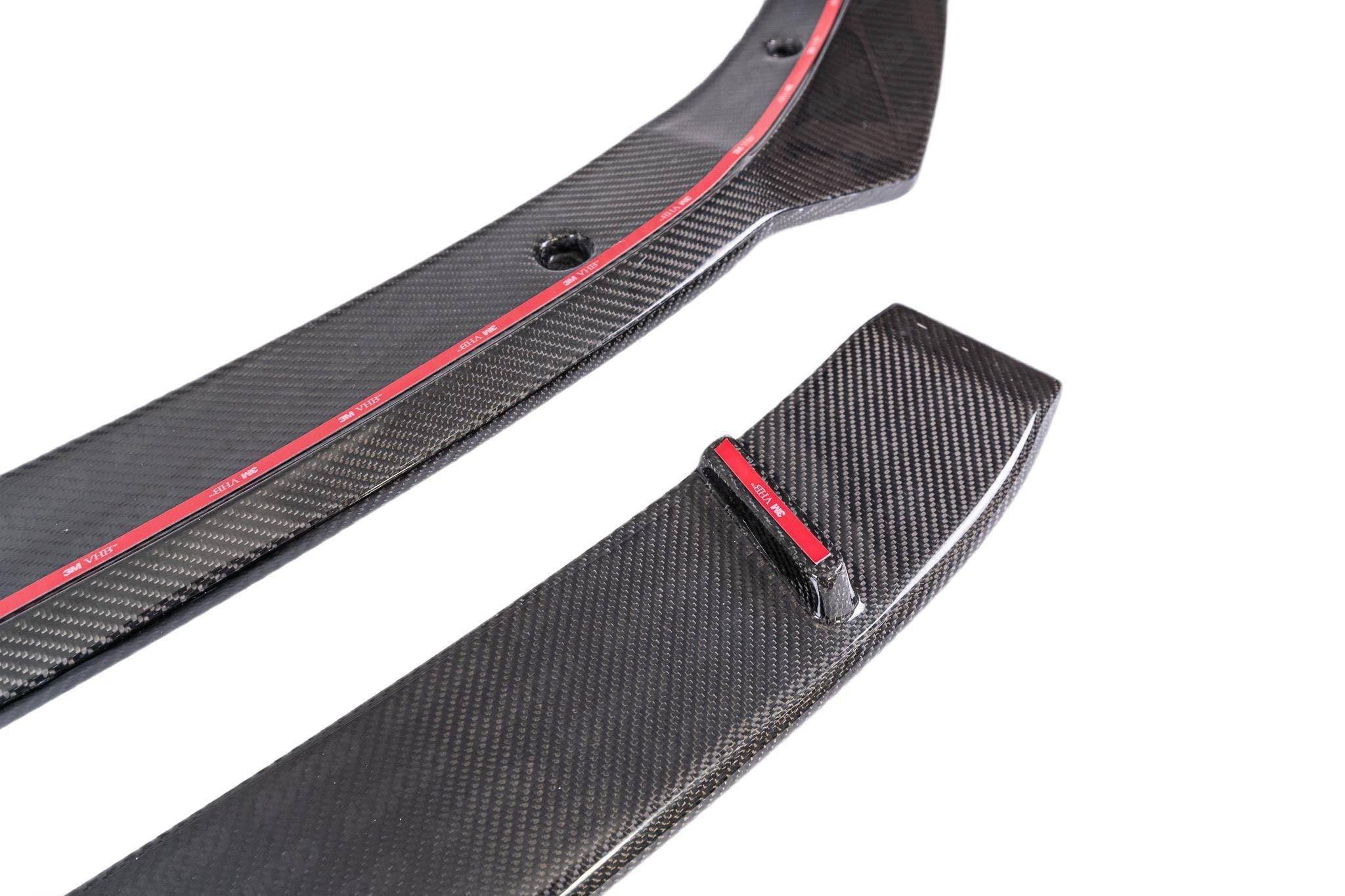 Carbon Fibre Competition Front Splitter for VW Golf R Line & GTI by FORM (2019+, Mk8) FORM Industries