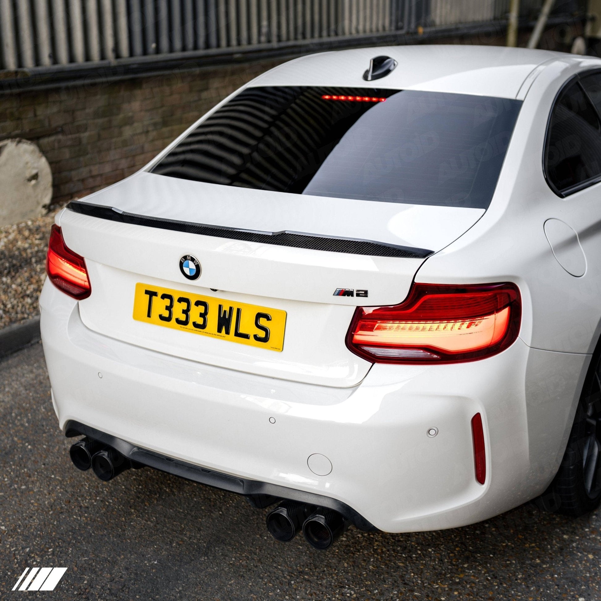 BMW M2 F87 & 2 Series F22 Carbon Fibre CS Rear Spoiler by FORM (2014-2021) FORM Industries