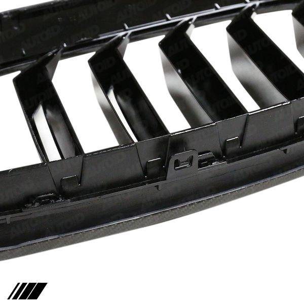Carbon Fibre Double Slat Kidney Grille for BMW 5 Series LCI by FORM (2020-2023, G30 G31) FORM Industries