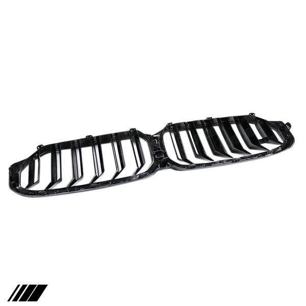 Carbon Fibre Double Slat Kidney Grille for BMW 5 Series LCI by FORM (2020-2023, G30 G31) FORM Industries