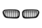 BMW 1 Series F20 F21 LCI Carbon Fibre Double Slat Kidney Grilles by FORM (2015-2019) FORM Industries