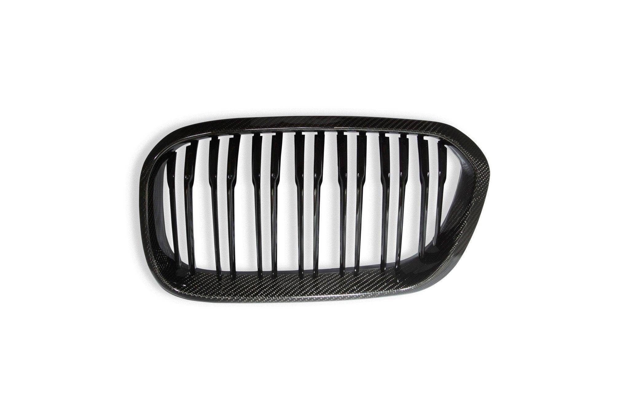 BMW 1 Series F20 F21 LCI Carbon Fibre Double Slat Kidney Grilles by FORM (2015-2019) FORM Industries