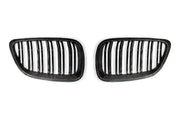 Carbon Fibre Double Slat Kidney Grilles for BMW 2 Series & M2 by FORM (2014-2020, F22 F87) FORM Industries