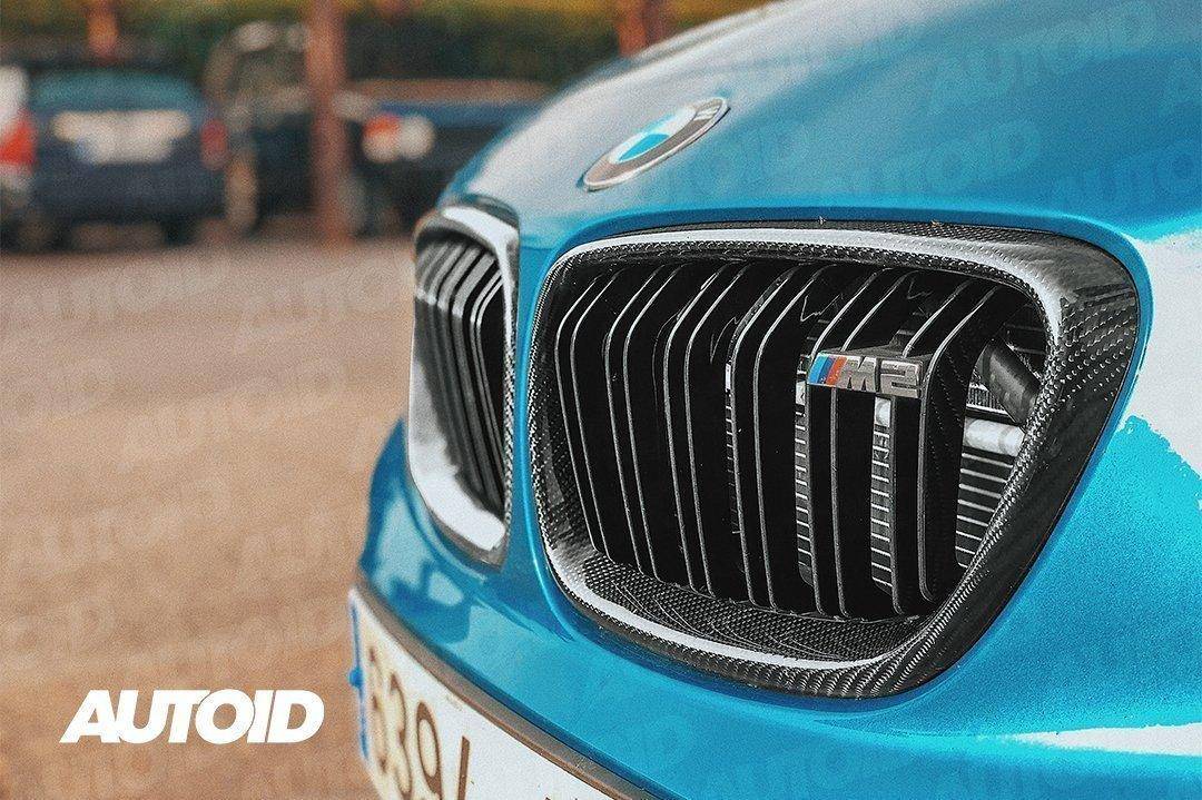 Carbon Fibre Double Slat Kidney Grilles for BMW 2 Series & M2 by FORM (2014-2020, F22 F87) FORM Industries