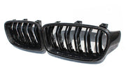 BMW 3 Series F30 F31 Carbon Fibre Double Slat Kidney Grilles by FORM (2012-2019) FORM Industries
