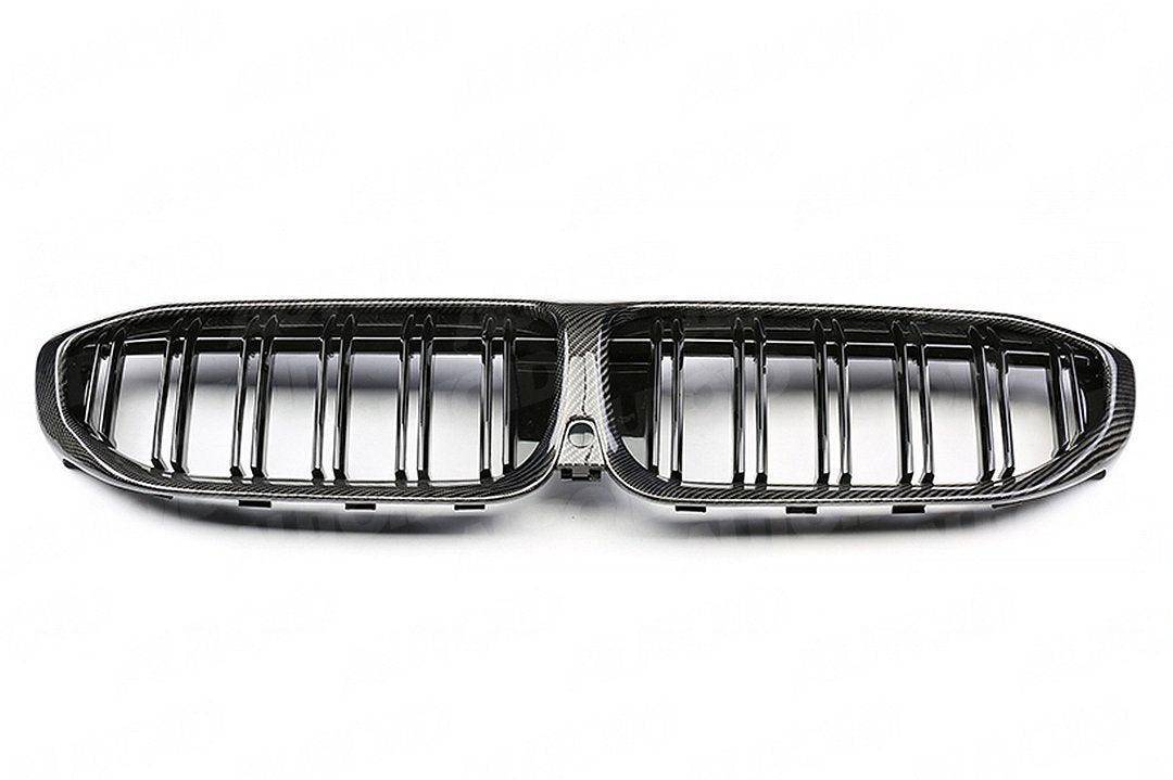 Carbon Fibre Double Slat Kidney Grilles for BMW 3 Series Pre-LCI by FORM (2019-2023, G20 G21) FORM Industries