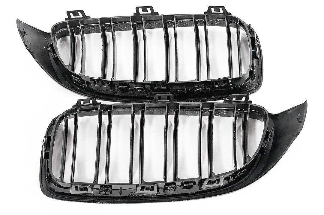 Carbon Fibre Double Slat Kidney Grilles for BMW 4 Series, M3 & M4 by FORM (2014-2020, F32 F33 F80 F82 F83) FORM Industries