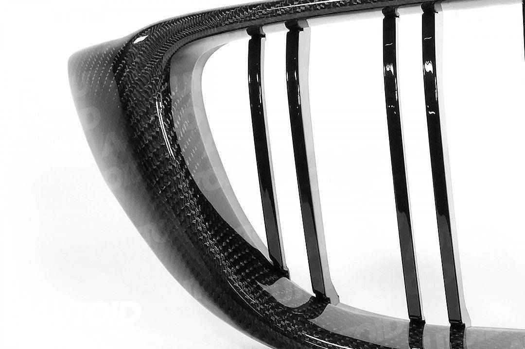 Carbon Fibre Double Slat Kidney Grilles for BMW 4 Series, M3 & M4 by FORM (2014-2020, F32 F33 F80 F82 F83) FORM Industries