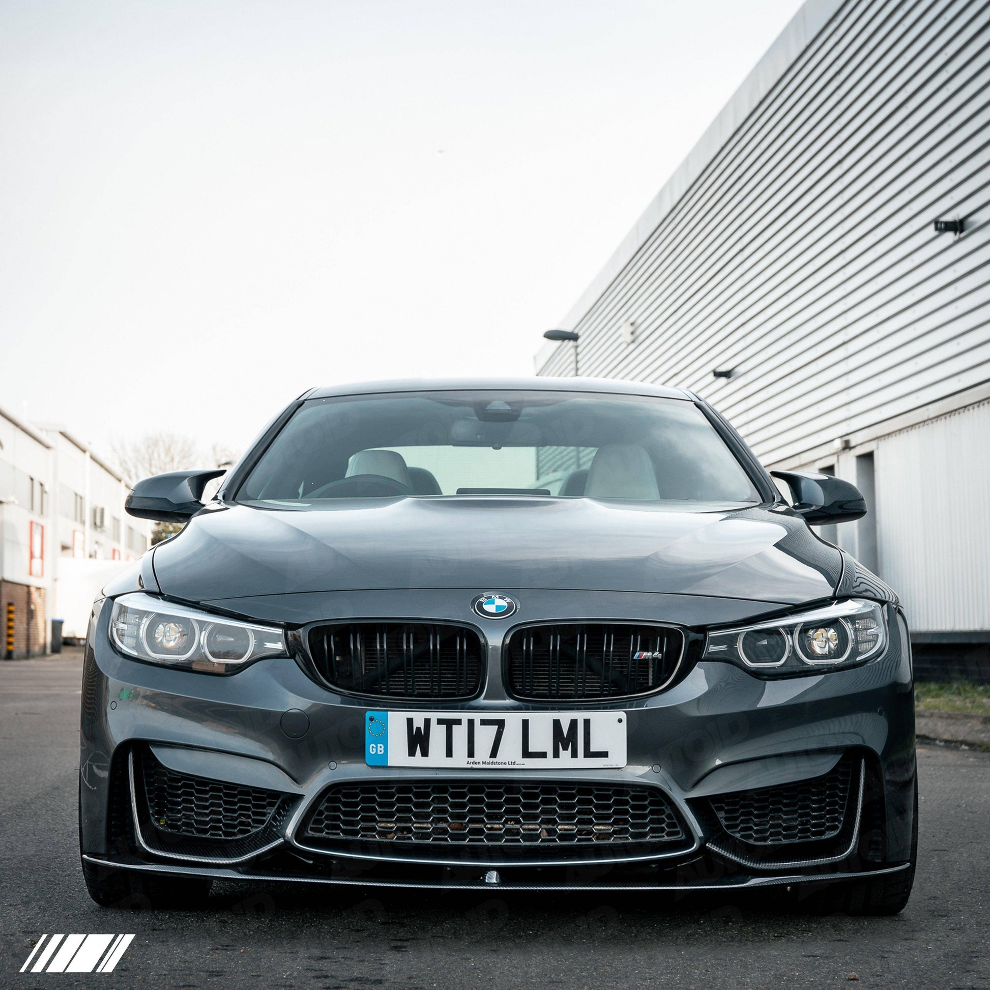 Carbon Fibre Front Bumper Inserts for BMW M3 & M4 by FORM (2014-2020, F80 F82) FORM Industries