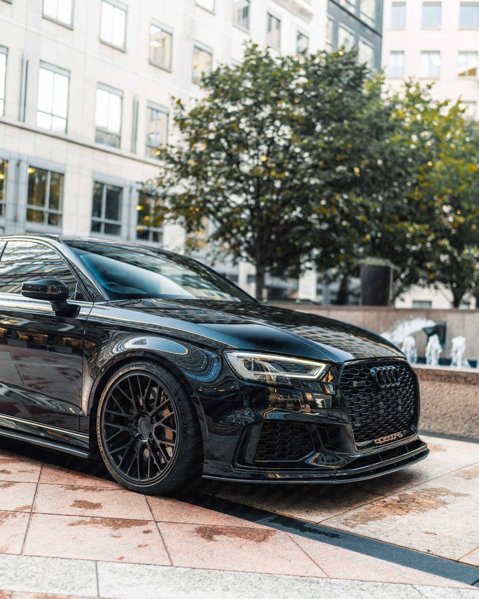 Audi RS3 8V LCI Carbon Fibre Front Splitter by FORM (2017-2020) FORM Industries