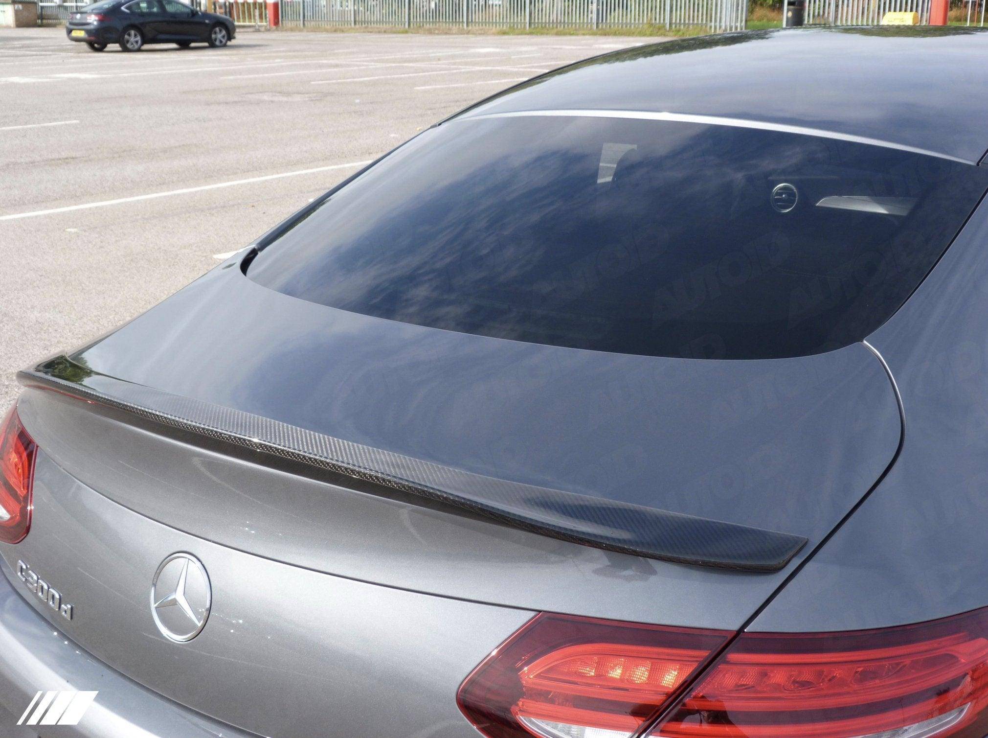 Carbon Fibre Ducktail Rear Spoiler for Mercedes C Class & C63 by FORM (2015+, C205) FORM Industries