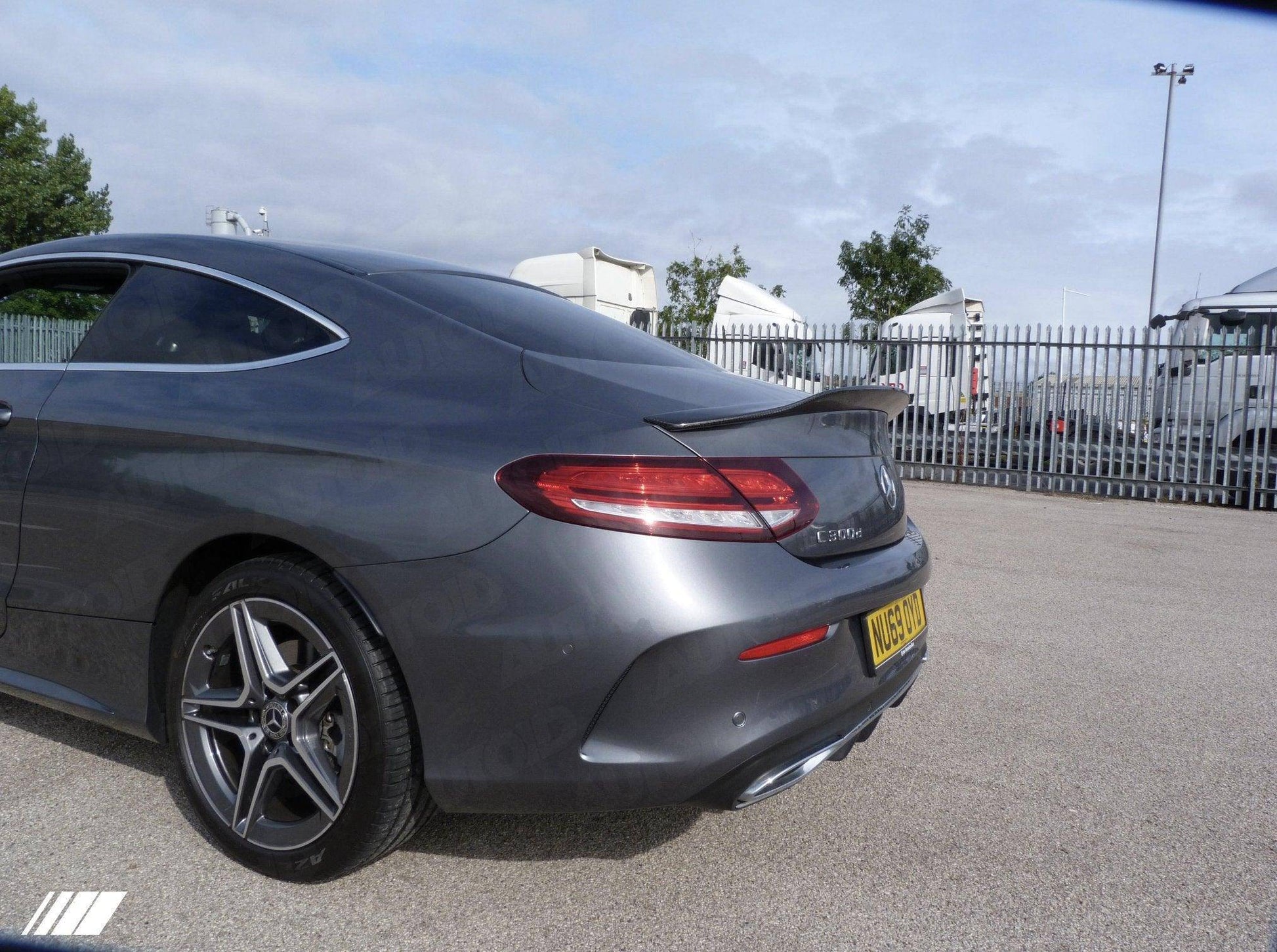Carbon Fibre Ducktail Rear Spoiler for Mercedes C Class & C63 by FORM (2015+, C205) FORM Industries