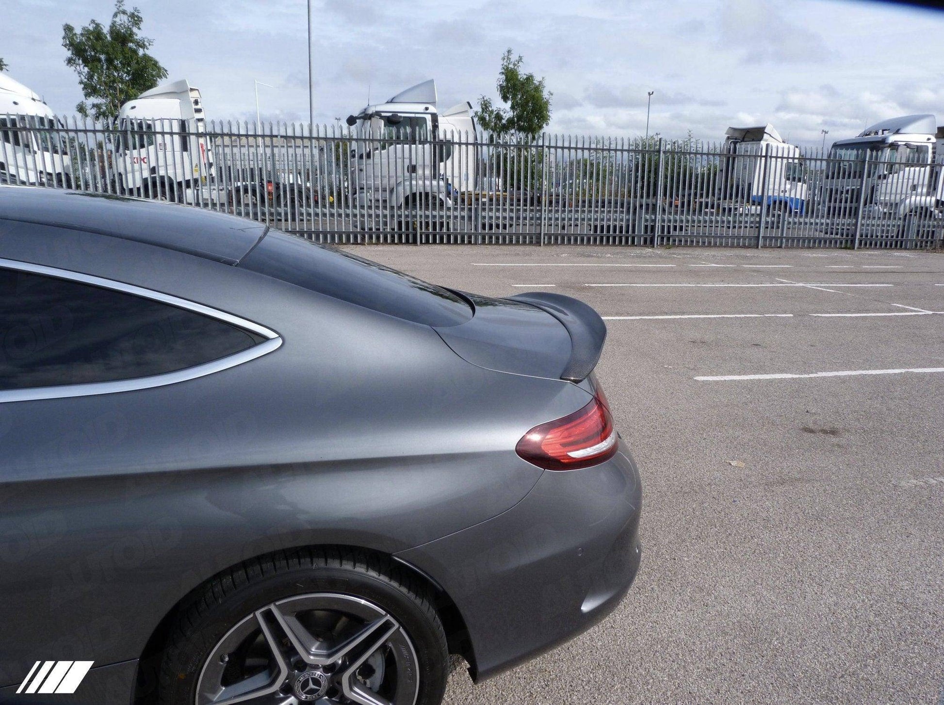 Carbon Fibre Ducktail Rear Spoiler for Mercedes C Class & C63 by FORM (2015+, C205) FORM Industries