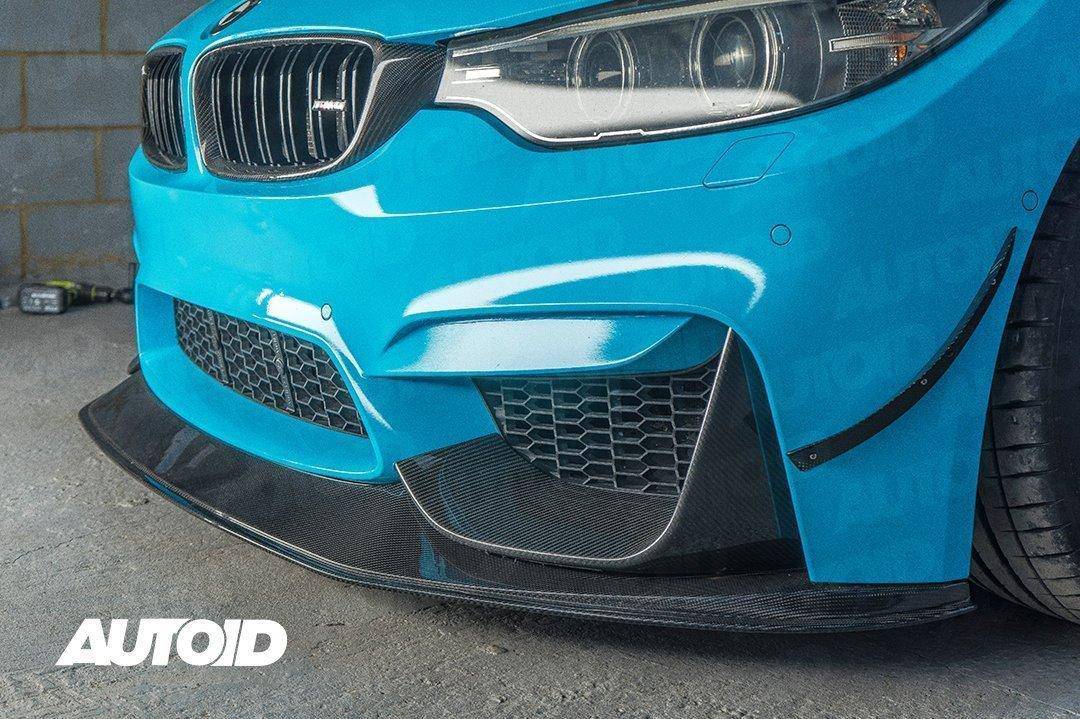Carbon Fibre GTS Front Splitter for BMW M3 & M4 by FORM (2014-2019, F80 F82) FORM Industries