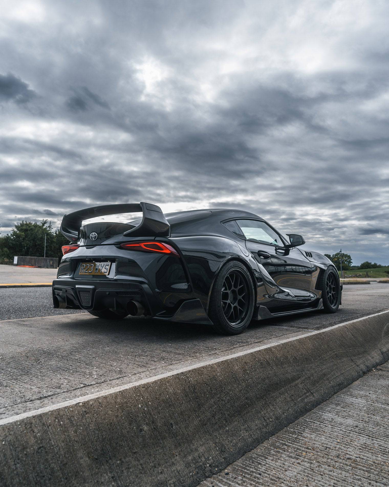Carbon Fibre ID-23 Door Sill Trims for Toyota Supra by FORM (2019+, J29) FORM Industries