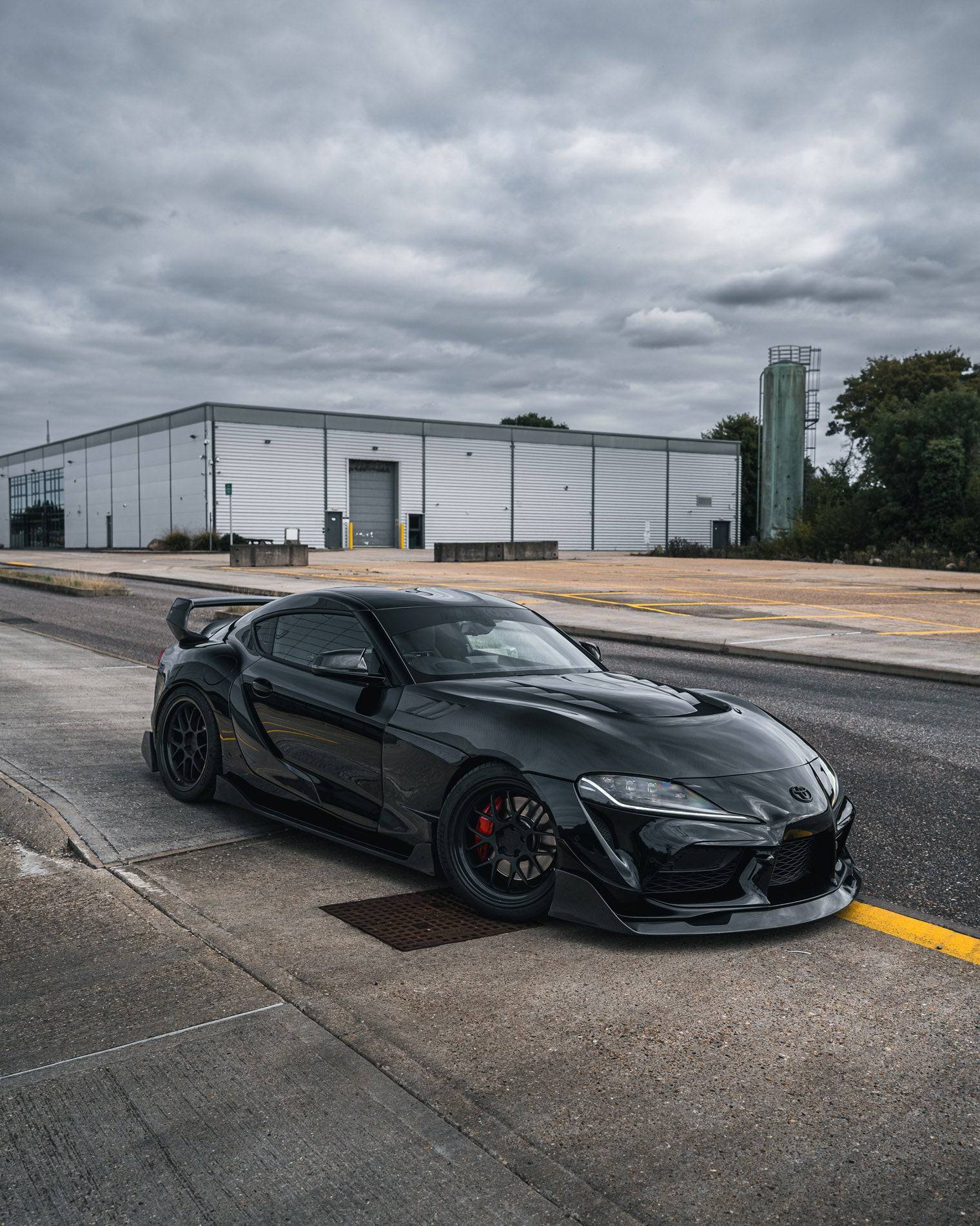 Carbon Fibre ID-23 Door Sill Trims for Toyota Supra by FORM (2019+, J29) FORM Industries