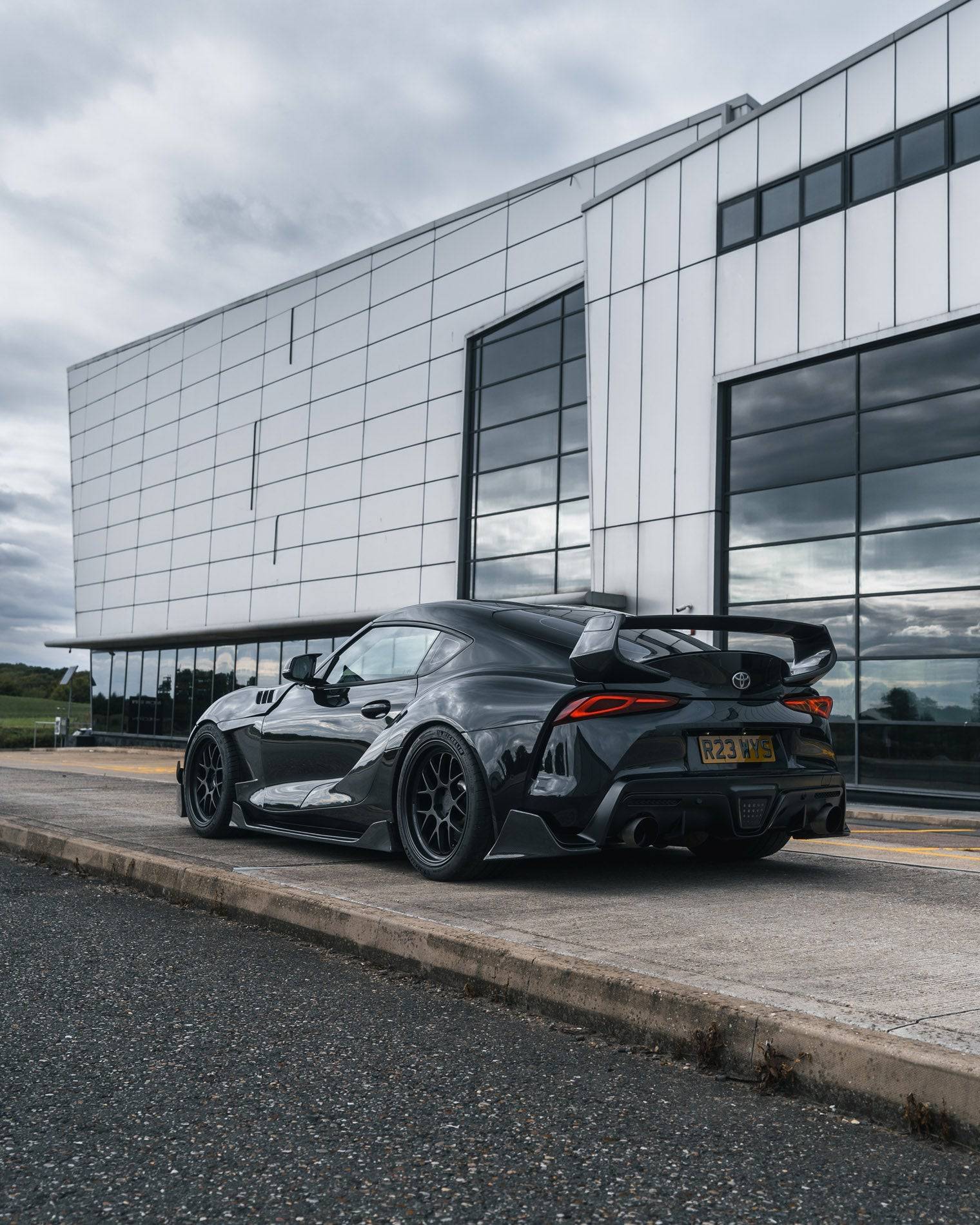 Carbon Fibre ID-23 Rear Side Spats for Toyota Supra by FORM (2019+, J29) FORM Industries