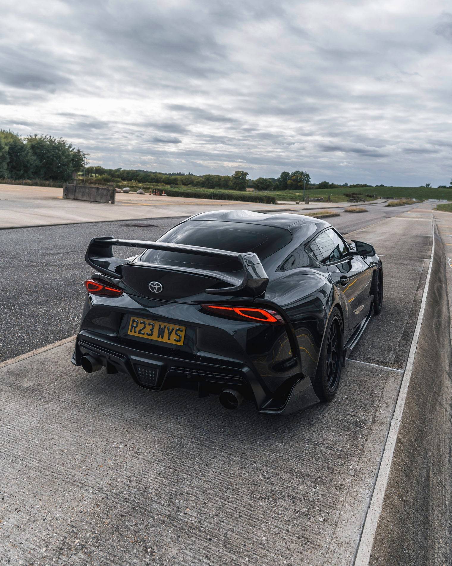 Carbon Fibre ID-23 Rear Side Spats for Toyota Supra by FORM (2019+, J29) FORM Industries