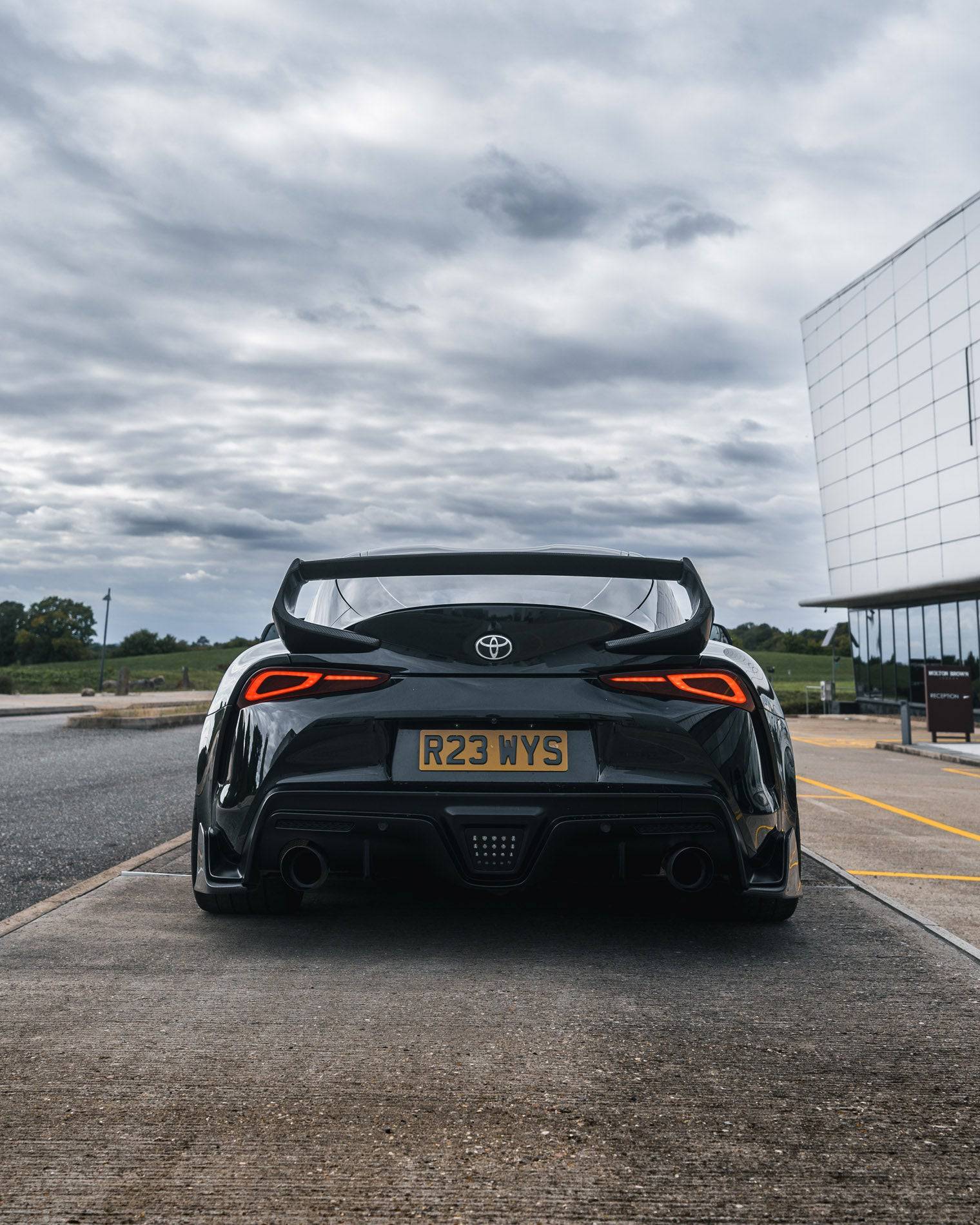 Carbon Fibre ID-23 Rear Side Spats for Toyota Supra by FORM (2019+, J29) FORM Industries