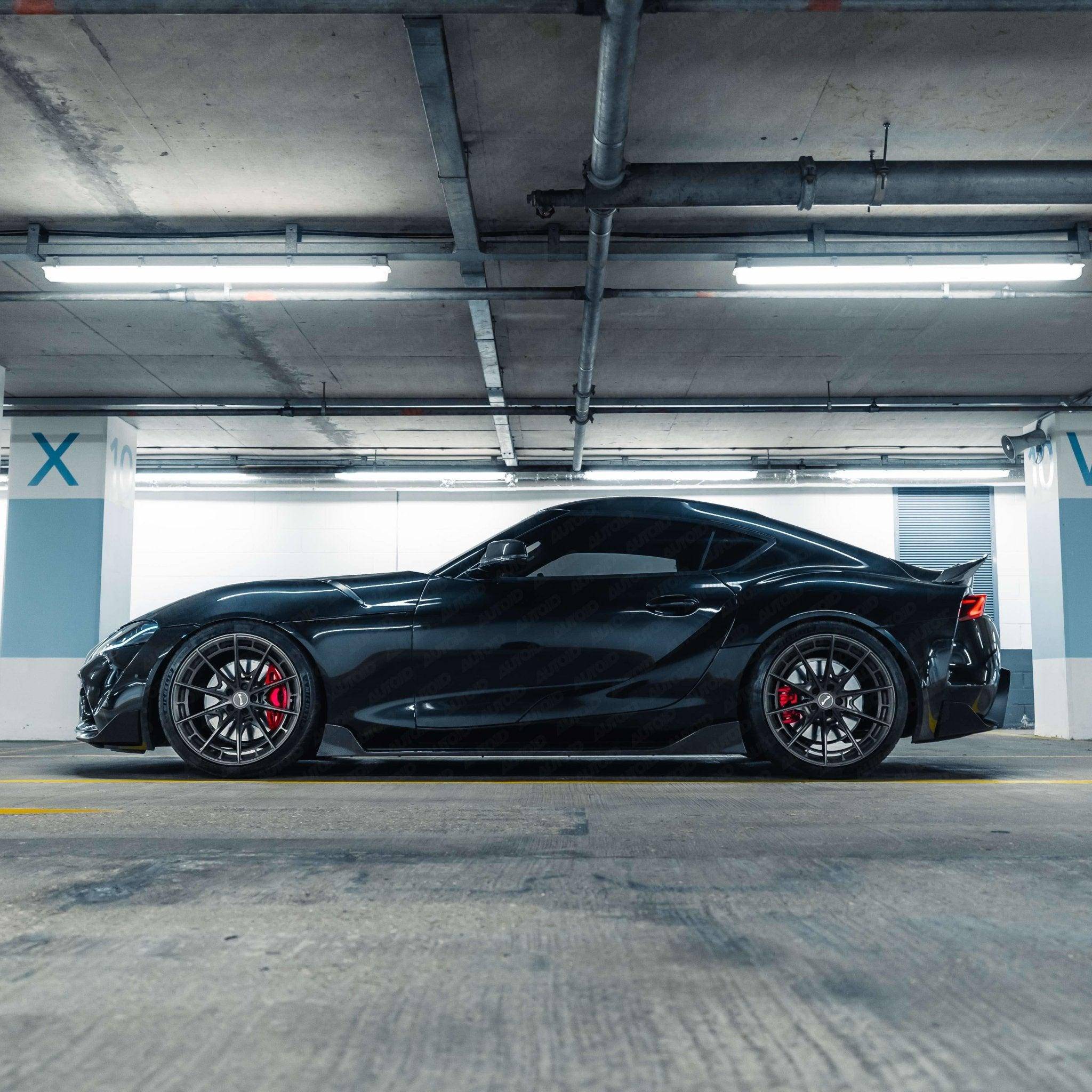 Carbon Fibre ID-23 Side Skirts for Toyota Supra by FORM (2019+, J29) FORM Industries