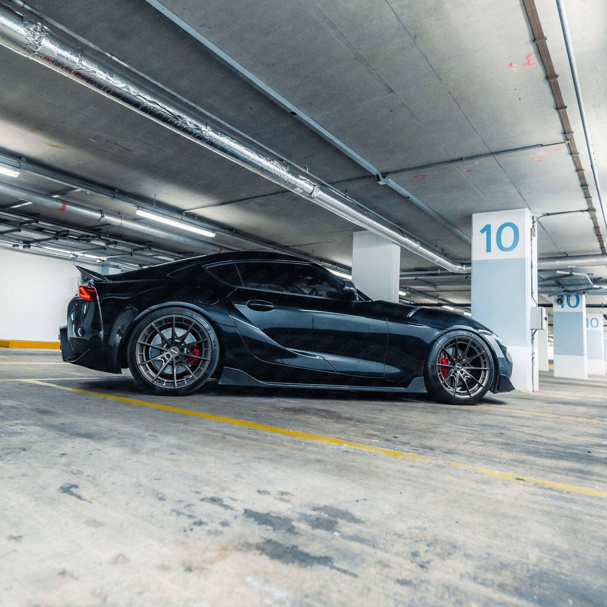 Carbon Fibre ID-23 Side Skirts for Toyota Supra by FORM (2019+, J29) FORM Industries