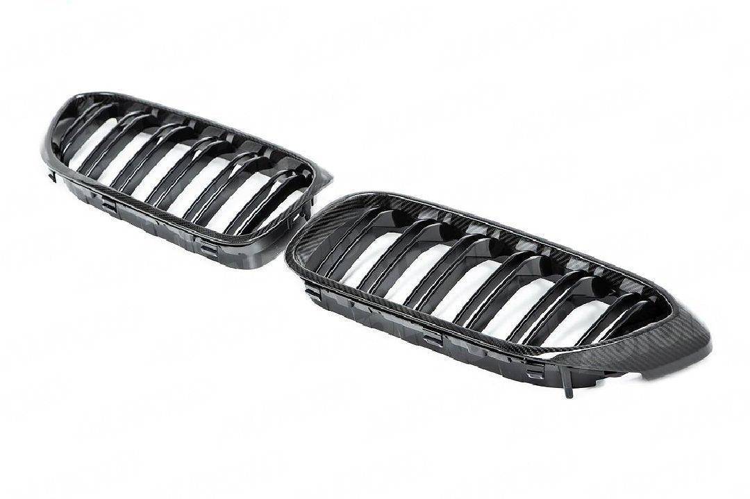 Carbon Fibre Kidney Grilles for BMW 5 Series & M5 by FORM (2017-2020, G30 G31 F90) FORM Industries