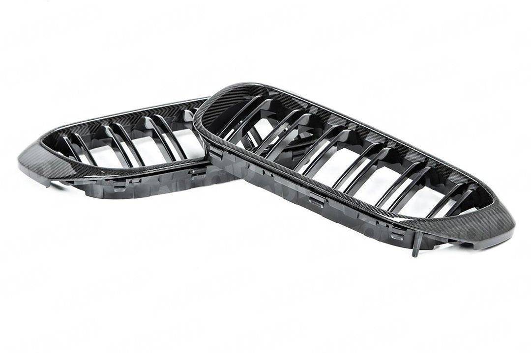 Carbon Fibre Kidney Grilles for BMW 5 Series & M5 by FORM (2017-2020, G30 G31 F90) FORM Industries